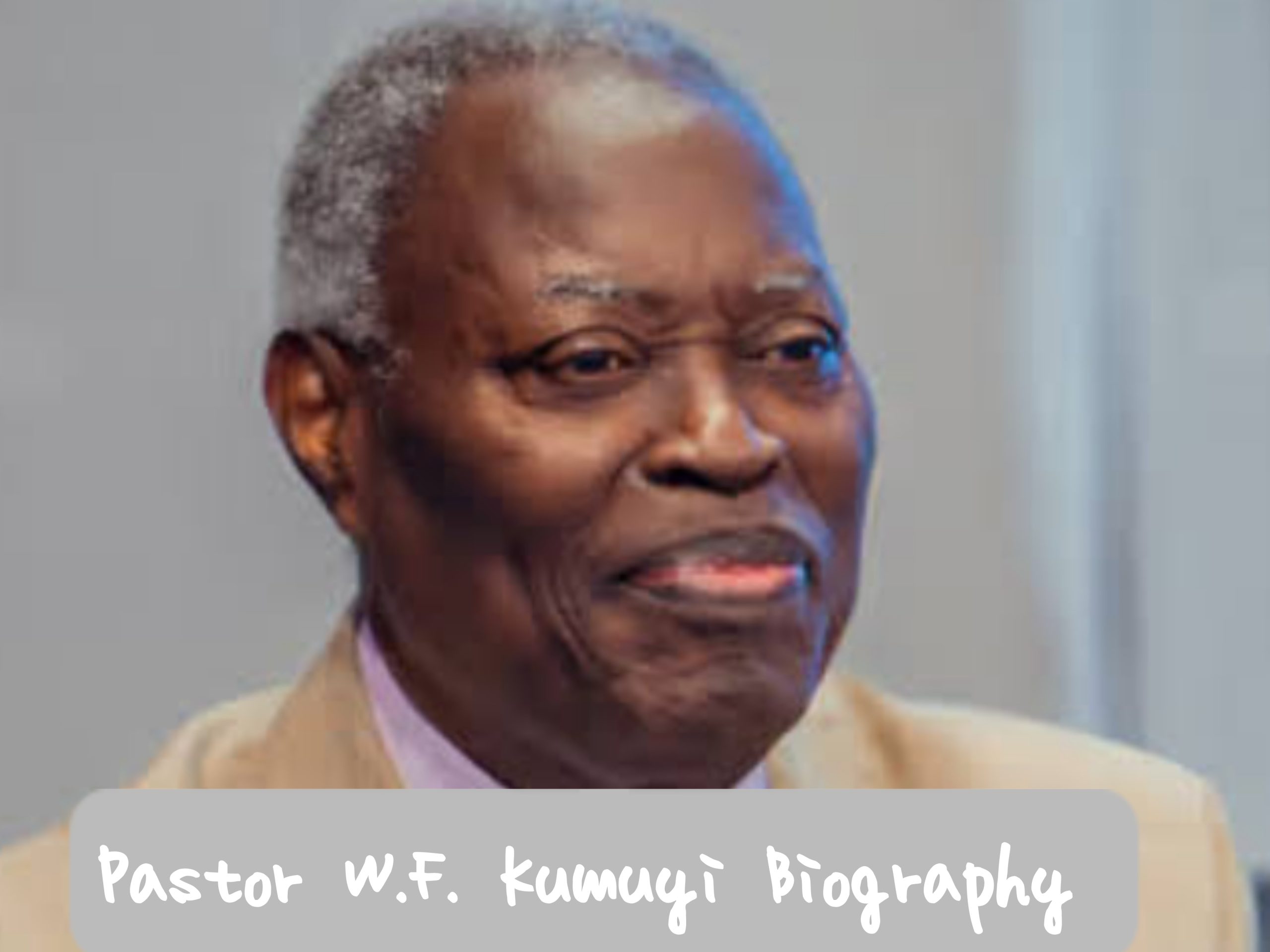 Pastor W.F. Kumuyi Biography