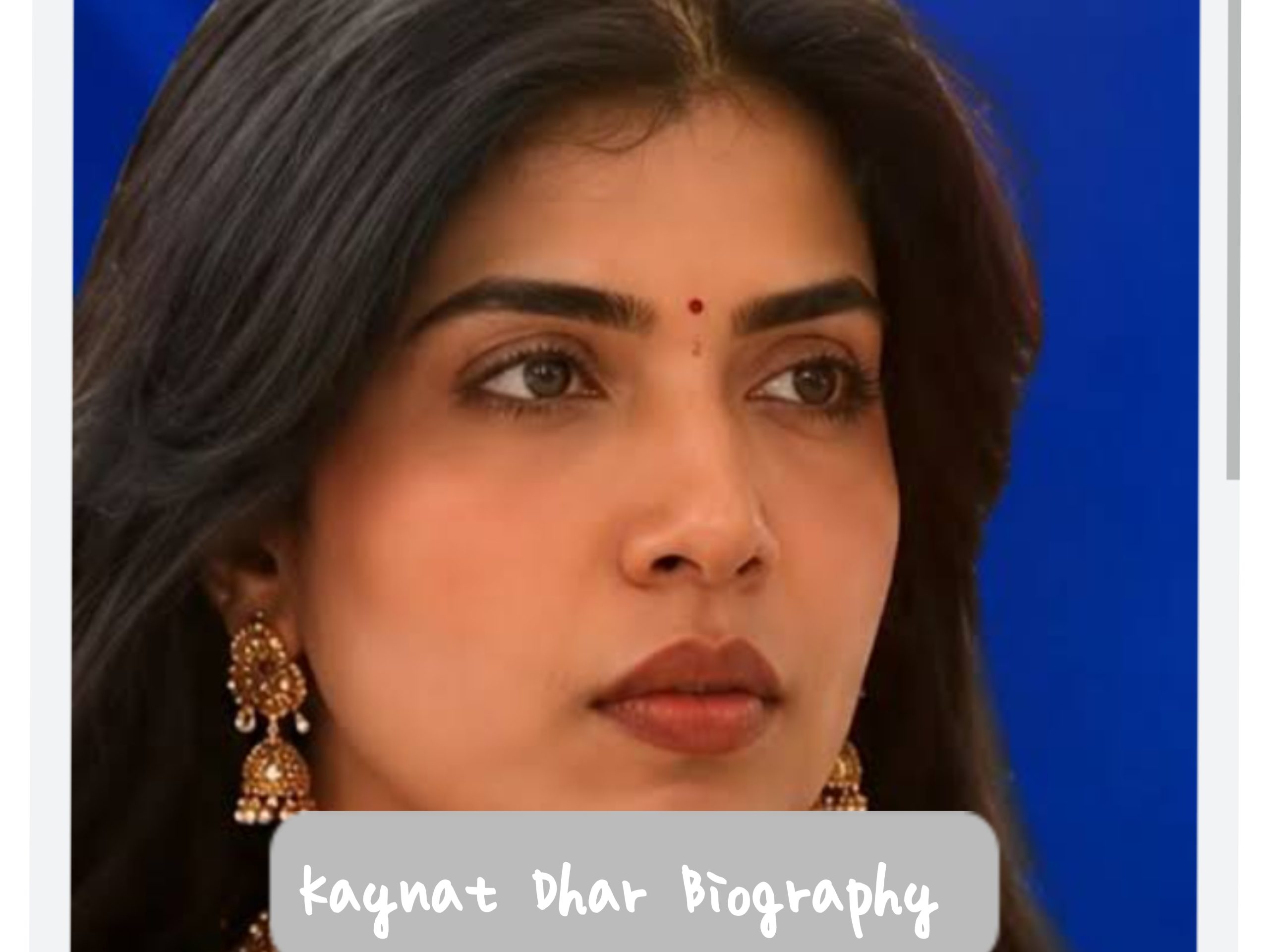 Kaynaat Dhar Biography
